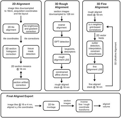 msemalign: a pipeline for serial section multibeam scanning electron microscopy volume alignment